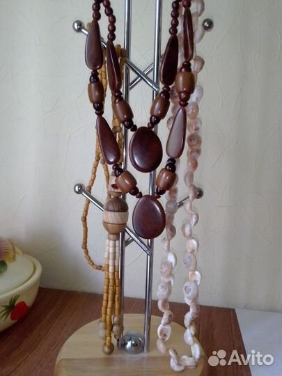 Комплект колье и серьги 