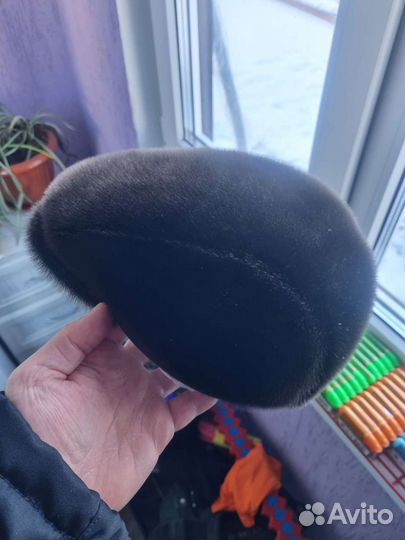 Меховая мужская кепка