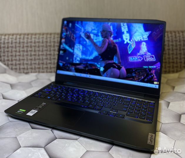 Мощный Lenovo Gaming i7-10750H/GTX1650/16GB