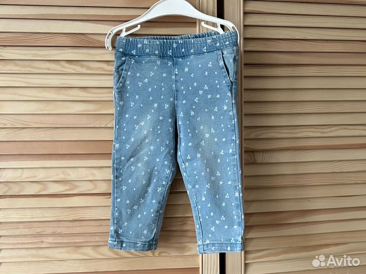 Джинсы на девочку 80