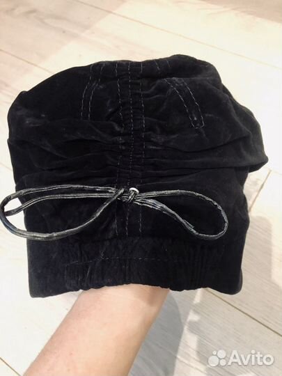 Шапка новая, натуральная замша