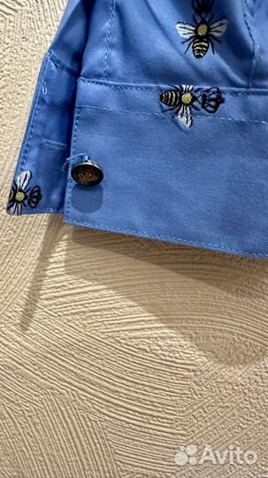 Мужская рубашка в стиле gucci