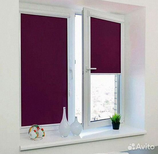 Жалюзи, шторы рулонные