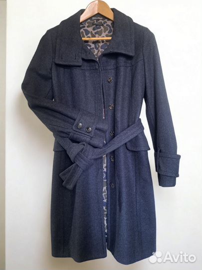 Пальто твидовое шерсть Sisley Оригинал