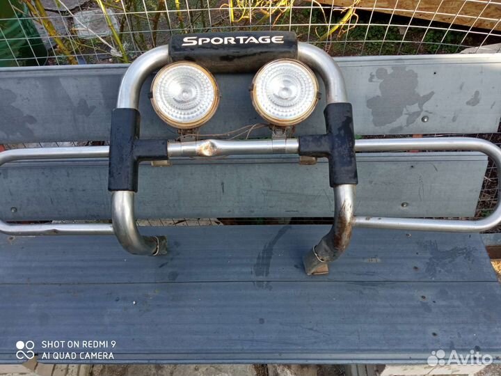 Кенгурятник на kia sportage 1