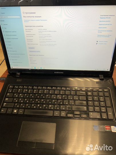 Ноутбук 17 дюймов samsung np350e7c