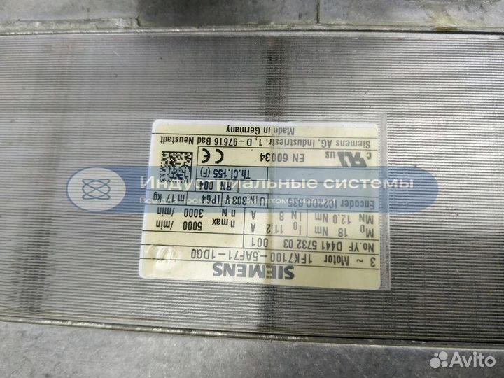 Серводвигатель Siemens 1FK7100-5AF71-1DG0