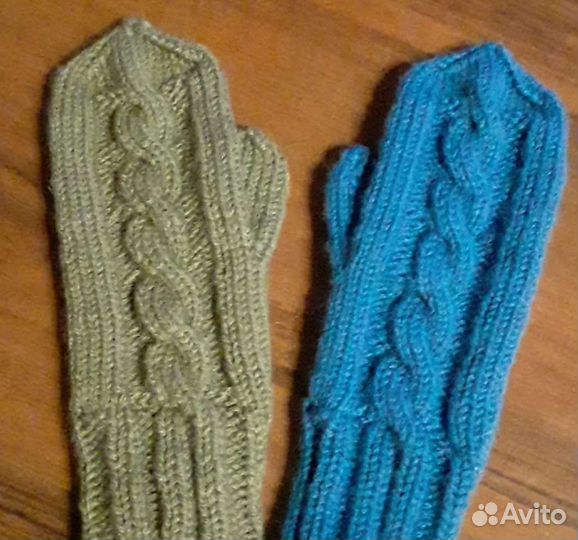 Варежки ручной работы