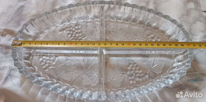 Менажницы стекло и хрусталь