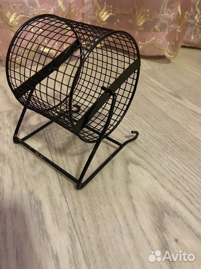 Колесо для грызунов с металлической сеткой