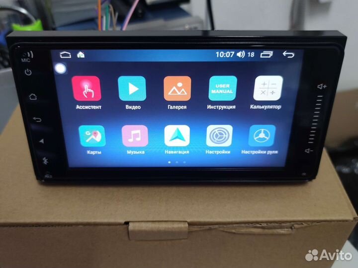 Штатная магнитола Toyota 20x10см, EasyWay 1/16Gb