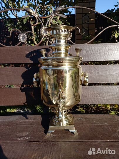 Дровяной самовар царский