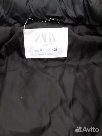 Курта Zara зимняя для мальчика 128