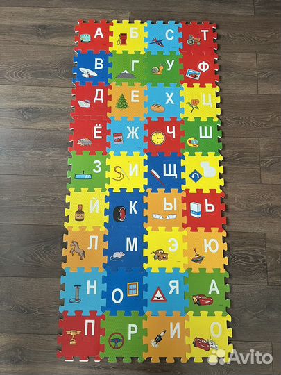 Мягкий коврик пазл
