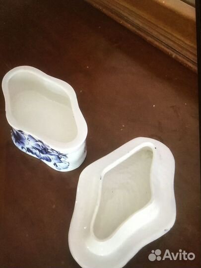 Шкатулка Гжель