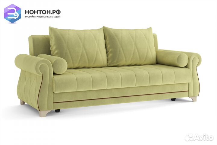 Диван книжка Порто М светло-зеленый