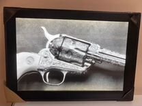 3D Стерео картина "Револьвер"