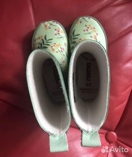 Сапоги резиновые для девочки