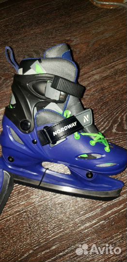 Коньки раздвижные 30-33