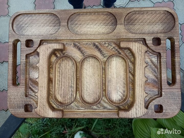 Менажница деревянная