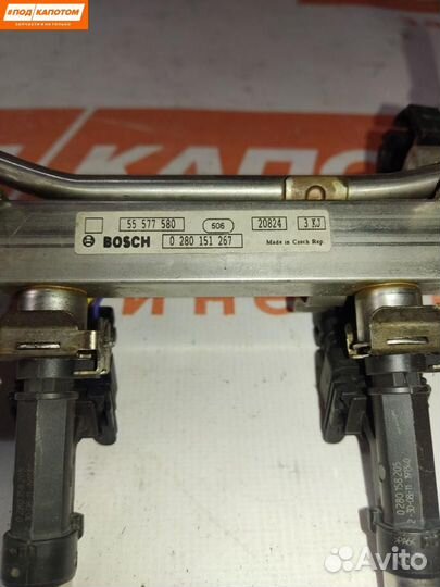 Топливная рампа Opel Astra J (2009 - 2012)