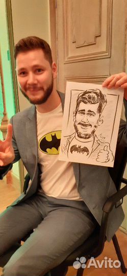 Художники на мероприятие шаржи портреты по фото