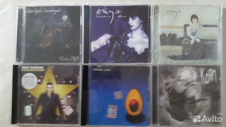 Cd компакт диски музыка 160 шт