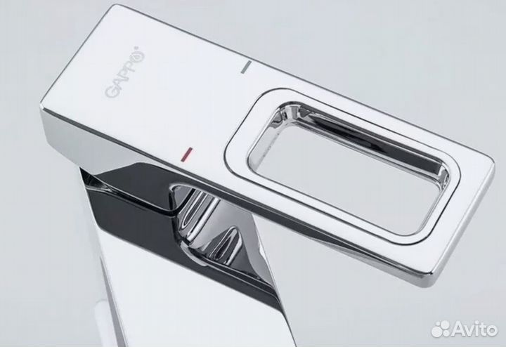 Смеситель для раковины Gappo Futura G1018-1 хром