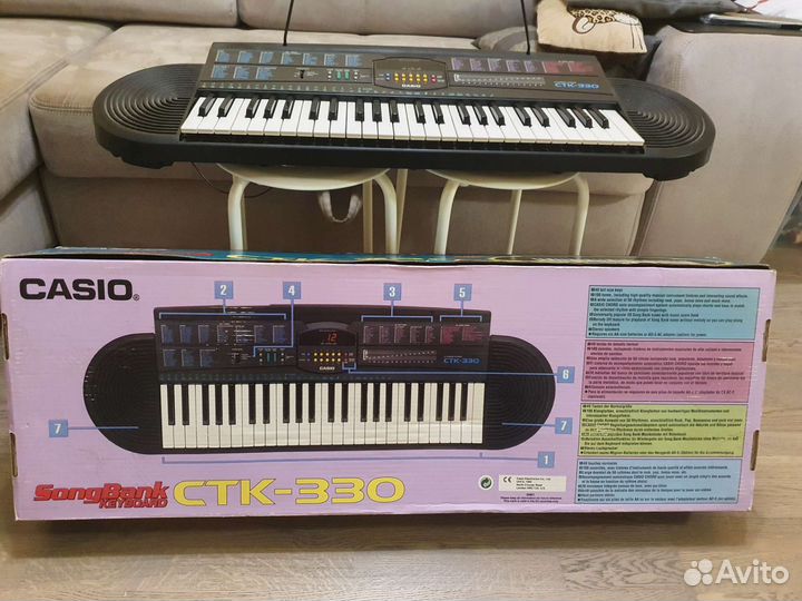 Синтезатор casio CTK 330