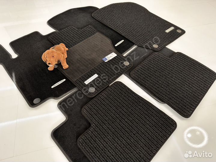 Оригинальные коврики Мерседес, репс и велюр