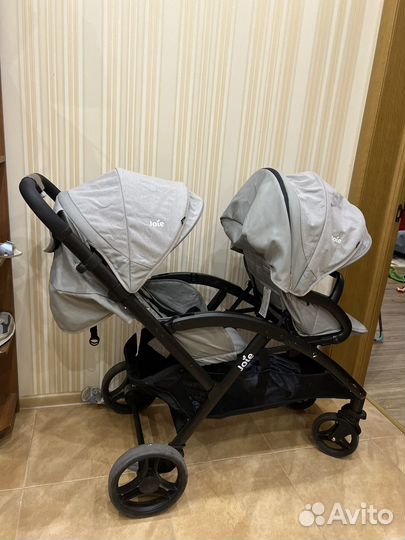 Коляска для двойни, для погодок