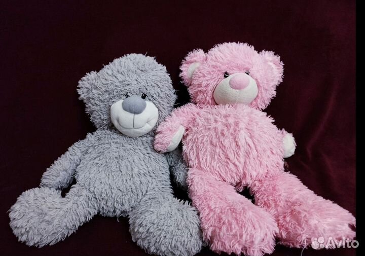 Мягкие игрушки парочки. Мишки, хрюшки, тигрята