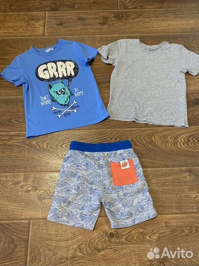 Шорты + футболки для мальчика 134