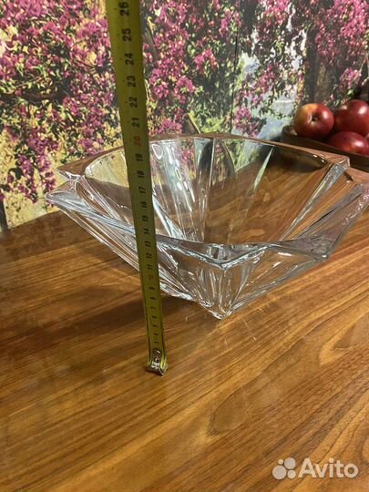 Фруктовница Crystalite Bohemia, диаметр 30,5 см