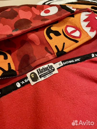 Bape double tiger zip hoodie / Бейп худи