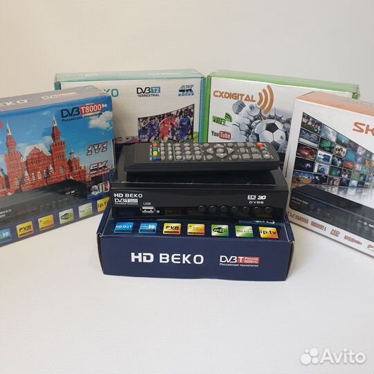 Ресивер телевизионный для цифрового тв 20 каналов