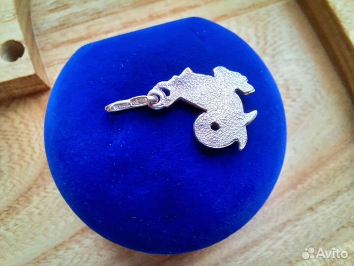 Серебряная подвеска знак зодиака Козерог