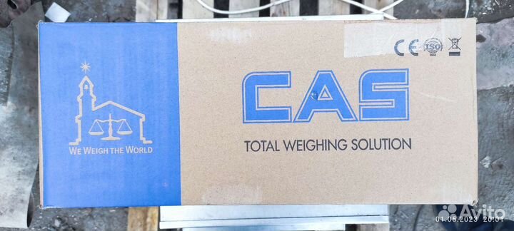 Весы электронные настольные CAS AD-20h