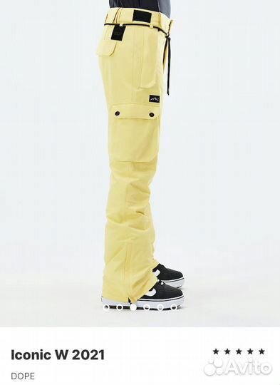 Сноубордический штаны Dope
