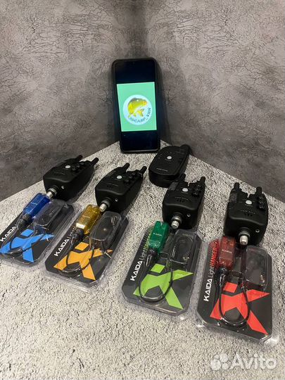 Комплект сигнализаторы поклевки 4+1 и свингеры