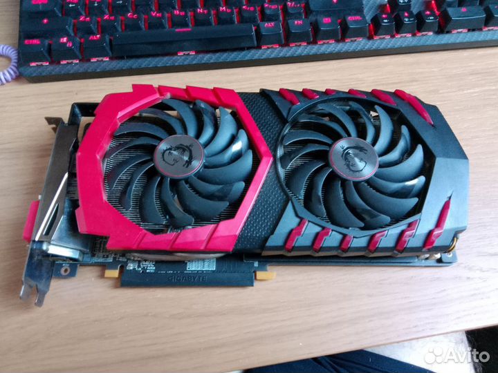 Видеокарта MSI Radeon RX480 gaming 8GB