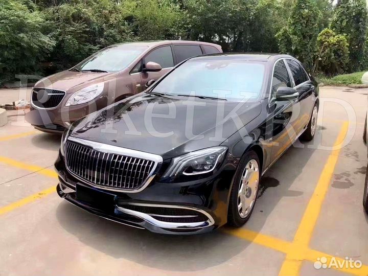 Рестайлинг Mercedes W221 в Mercedes W222 Maybah