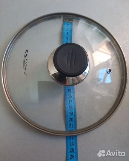 Стеклянные крышки диаметр 20, 22 и 26 см