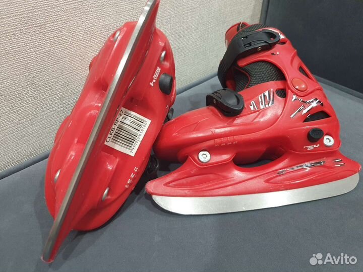 Коньки детские раздвижные nordway 27-31