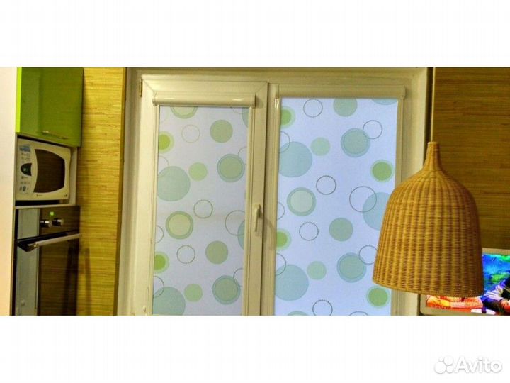 Кассетные рулонные шторы для детской D574