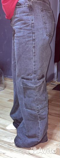 Джинсы женские широкие 48 50