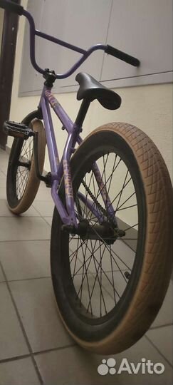 Трюковой велосипед bmx TT Mack 20 фиолетовый