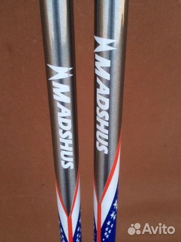 Лыжные палки алюминий 2мм,Madshus 1,50см