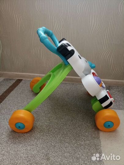 Музыкальные ходунки-зебра Fisher-Price