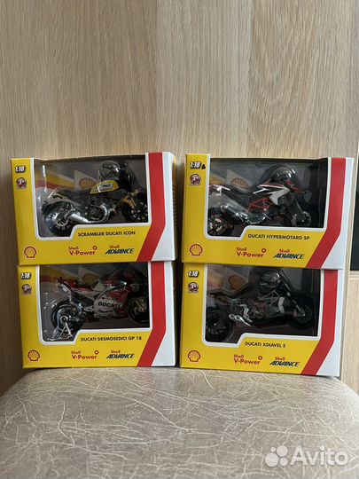 Мотоциклы ducati Shell